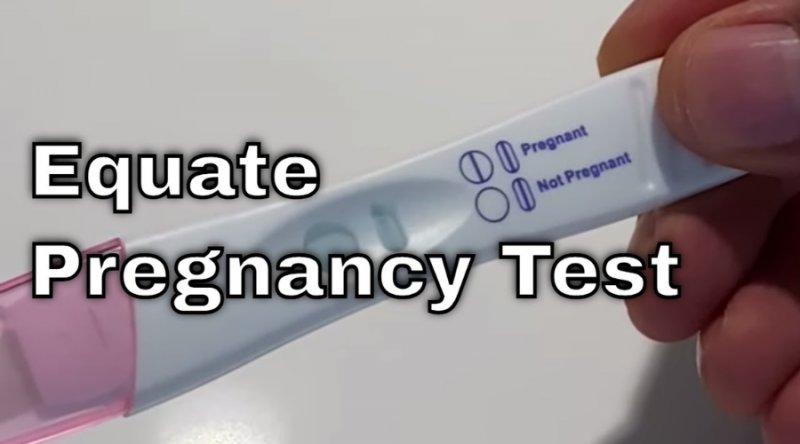 equate pregnancy test